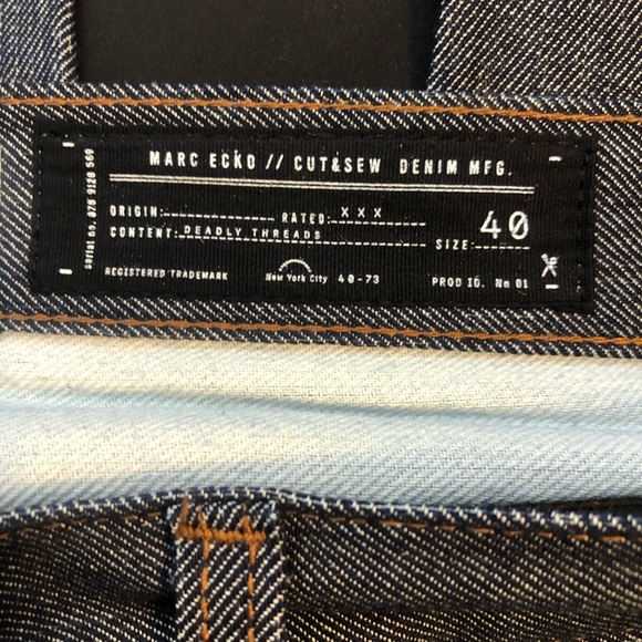 Mark ecko size 40 Demi. NWOT slim darn denim - Picture 6 of 10
